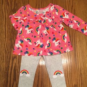 Children's Place Dress & Pants, size 12-18 months